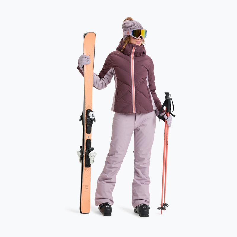 Geacă de snowboard pentru femei ROXY Snowdrift huckleberry 2