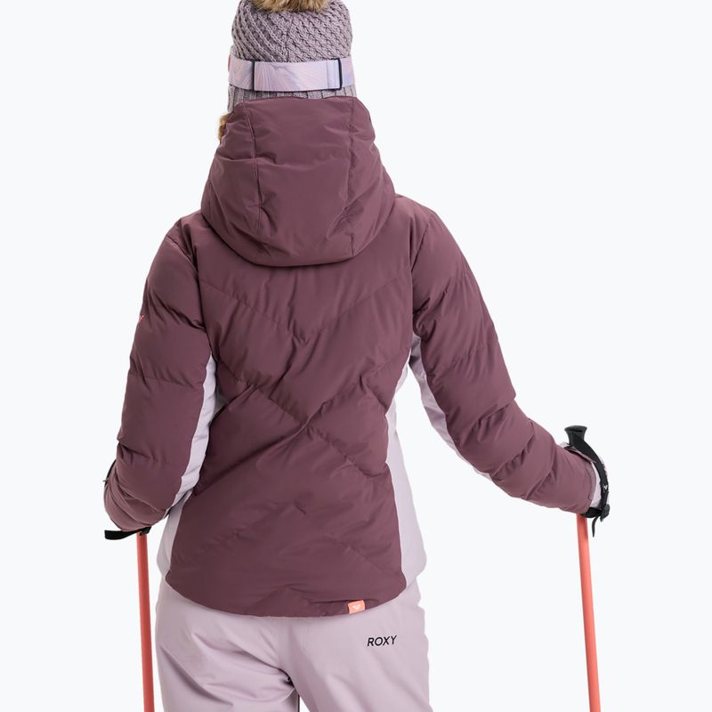 Geacă de snowboard pentru femei ROXY Snowdrift huckleberry 3