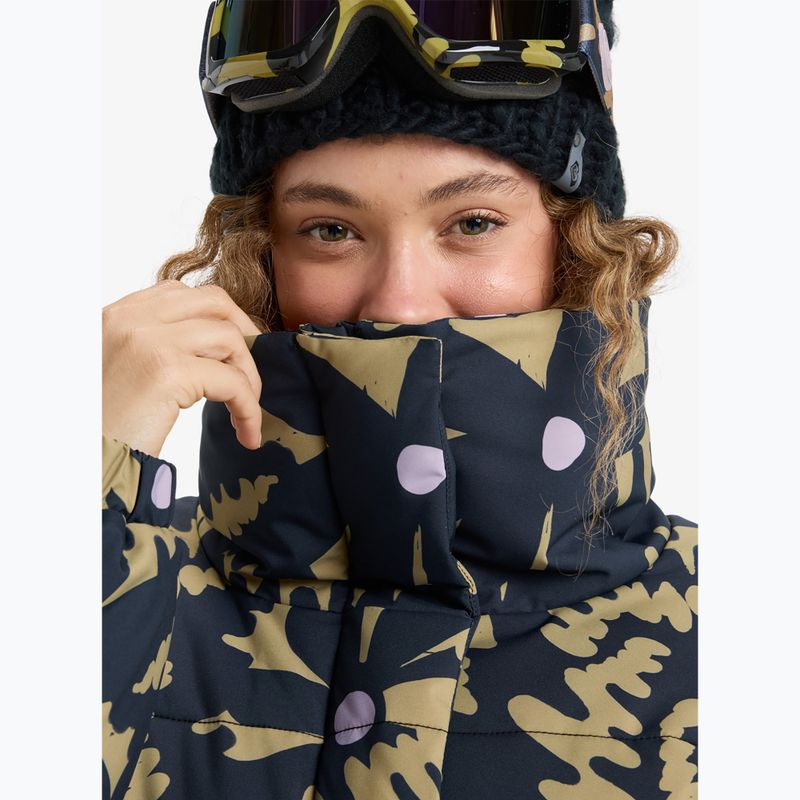 Geacă de snowboard pentru femei ROXY Snow Winter Rebel fennel seed/big flower 6
