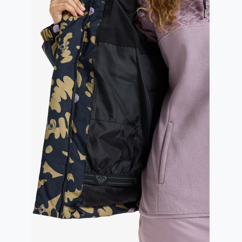 Geacă de snowboard pentru femei ROXY Snow Winter Rebel fennel seed/big flower 9