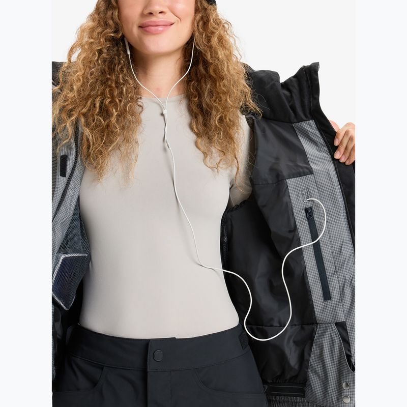 Geacă de snowboard pentru femei ROXY Snow Shimmer true black 11