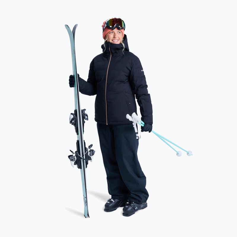 Geacă de snowboard pentru femei ROXY Snowhill Puffy True Black 2