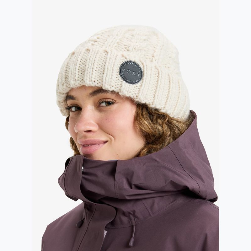 Căciulă de iarnă pentru femei ROXY Tram Beanie whisper white 5