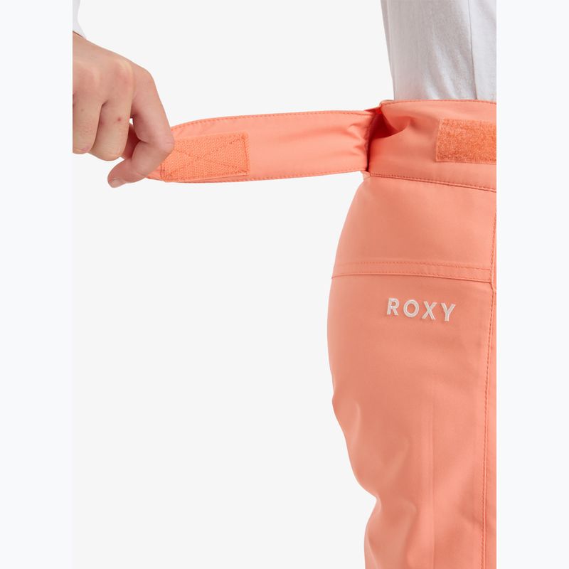 Pantaloni de snowboard pentru copii ROXY Backyard coral chic 4