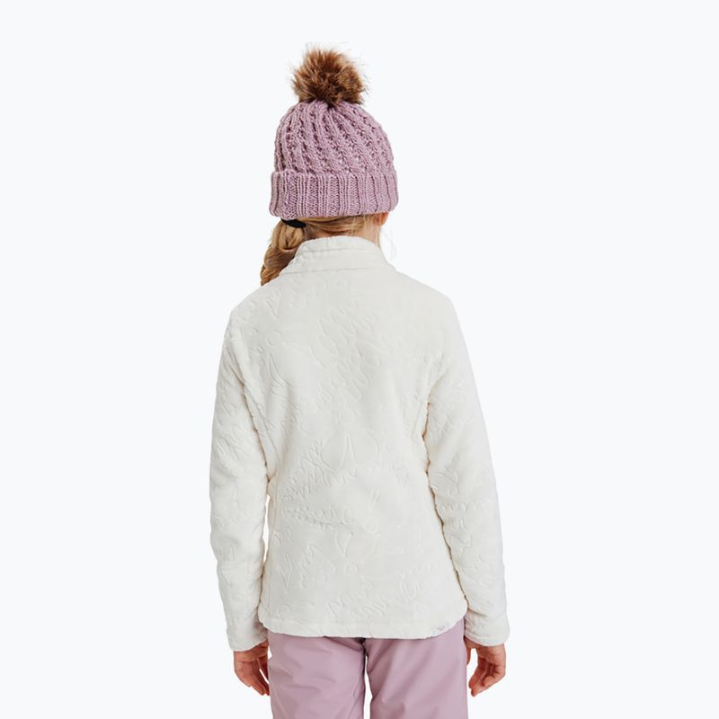 Bluză pentru copii ROXY Igloo whisper white embosaj mare/floral 3