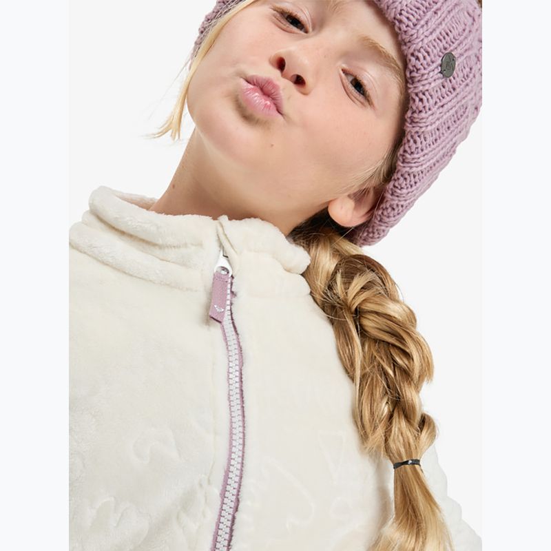 Bluză pentru copii ROXY Igloo whisper white embosaj mare/floral 5