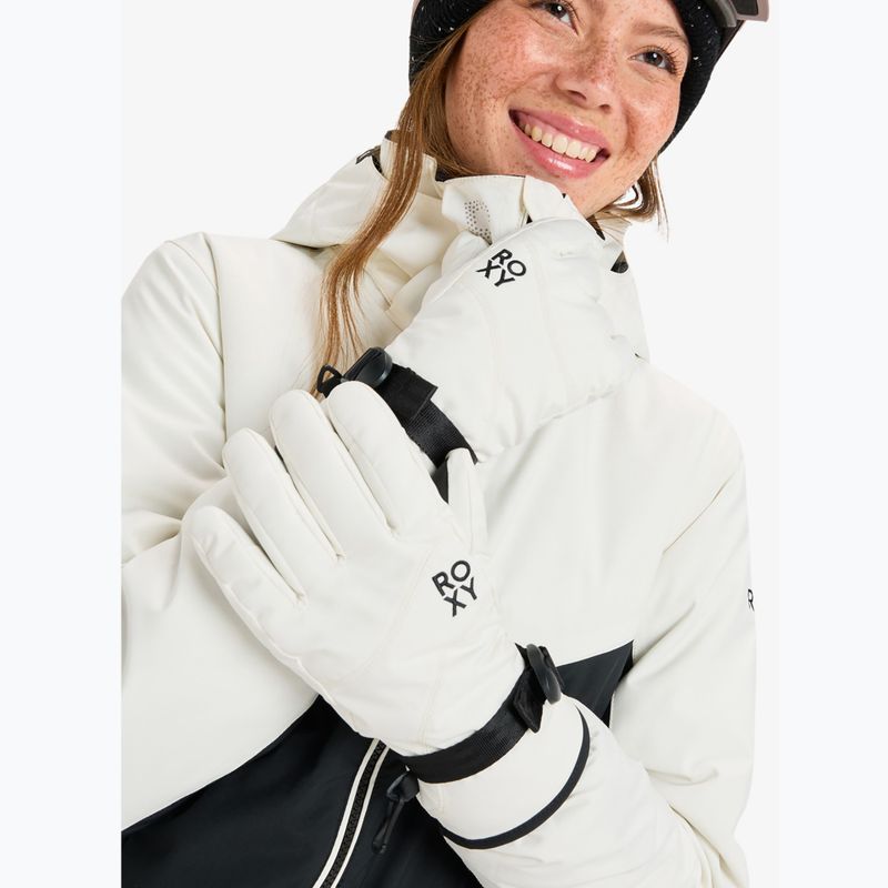 Mănuși de snowboard pentru femei Roxy Jetty Solid whisper white 5