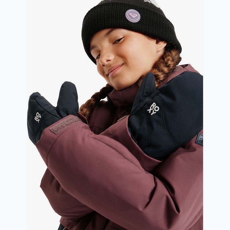 Mănuși de snowboard pentru copii Roxy Jetty Solid Mitt true black 8