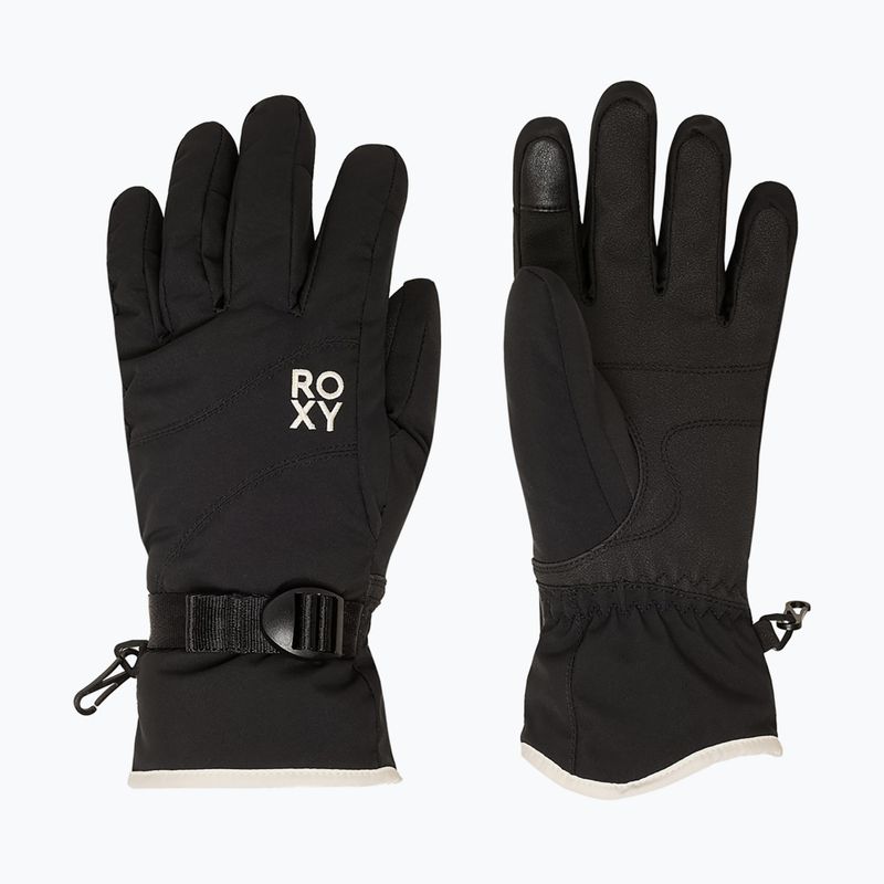 Mănuși de snowboard pentru femei Roxy Jetty Solid true black