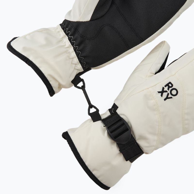 Mănuși de snowboard pentru femei Roxy Jetty Solid Mitt whisper white 6