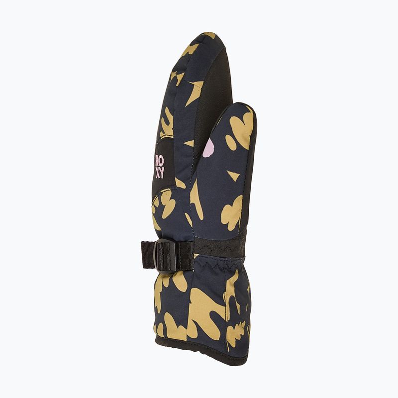 Mănuși de snowboard pentru copii Roxy Jetty Mitt fennel seed/big flower rg 4