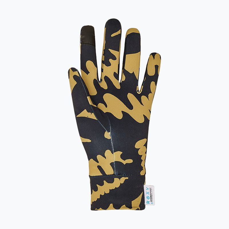 Mănuși de snowboard pentru femei Roxy Hydrosmart Liner fennel seed/big flower 3