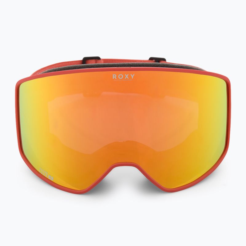 Ochelari de snowboard pentru femei ROXY Storm W coral chic/clux ml orange 2