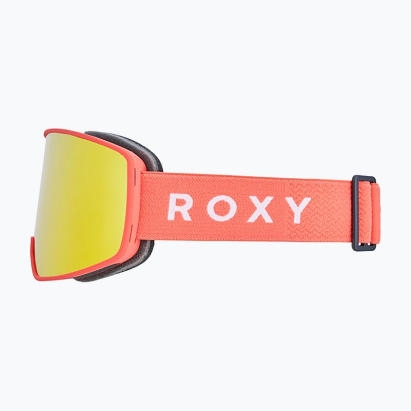 Ochelari de snowboard pentru femei ROXY Storm W coral chic/clux ml orange 4