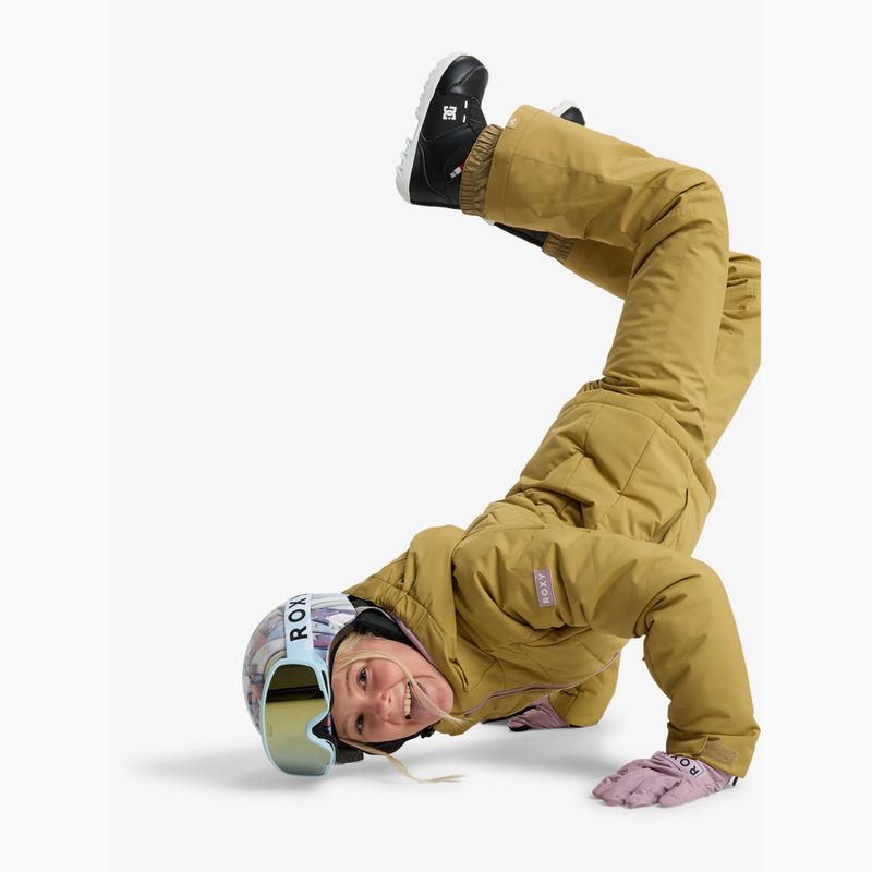 Ochelari de snowboard pentru copii ROXY Missy big flowers/clux ml light blue 7