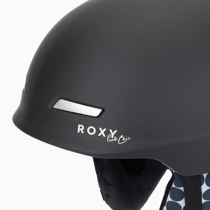 Cască de snowboard ROXY Angie anthracite sol searcher ditsy 7