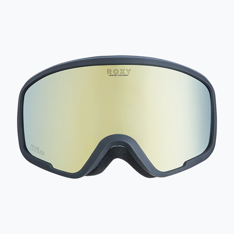 Ochelari de snowboard pentru copii ROXY Missy big flowers/clux ml orange 6