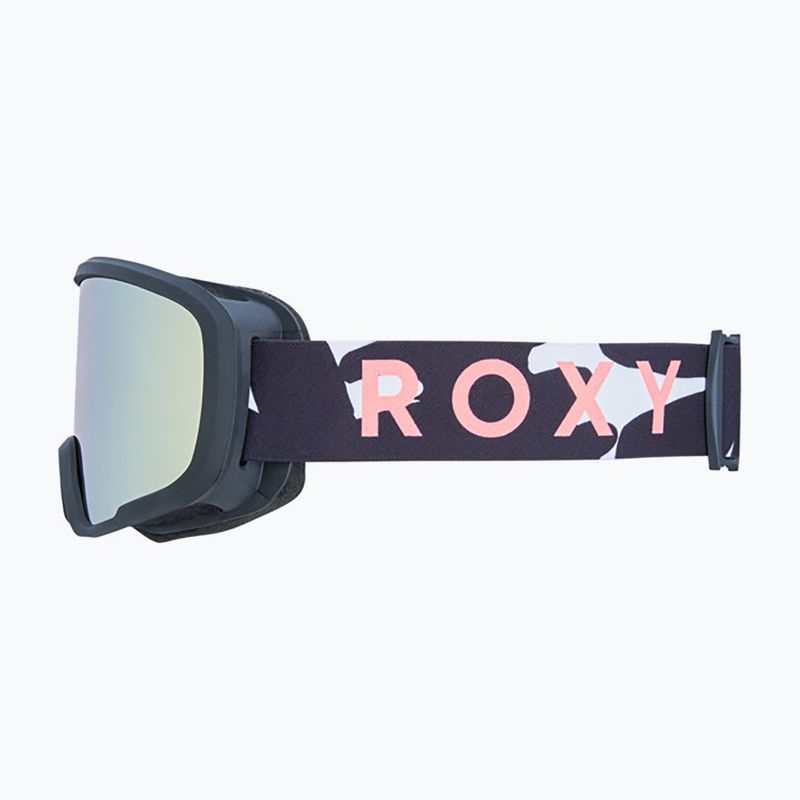 Ochelari de snowboard pentru copii ROXY Missy big flowers/clux ml orange 8