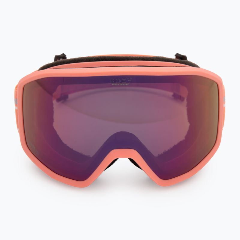 Ochelari de snowboard pentru femei ROXY Izzy coral chic/clux ml l purple 2