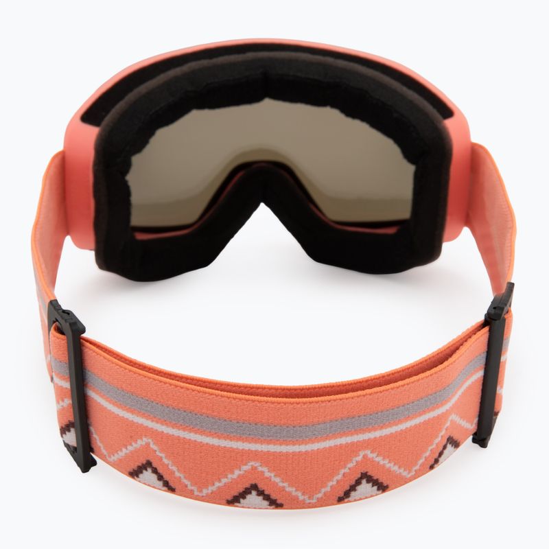Ochelari de snowboard pentru femei ROXY Izzy coral chic/clux ml l purple 3