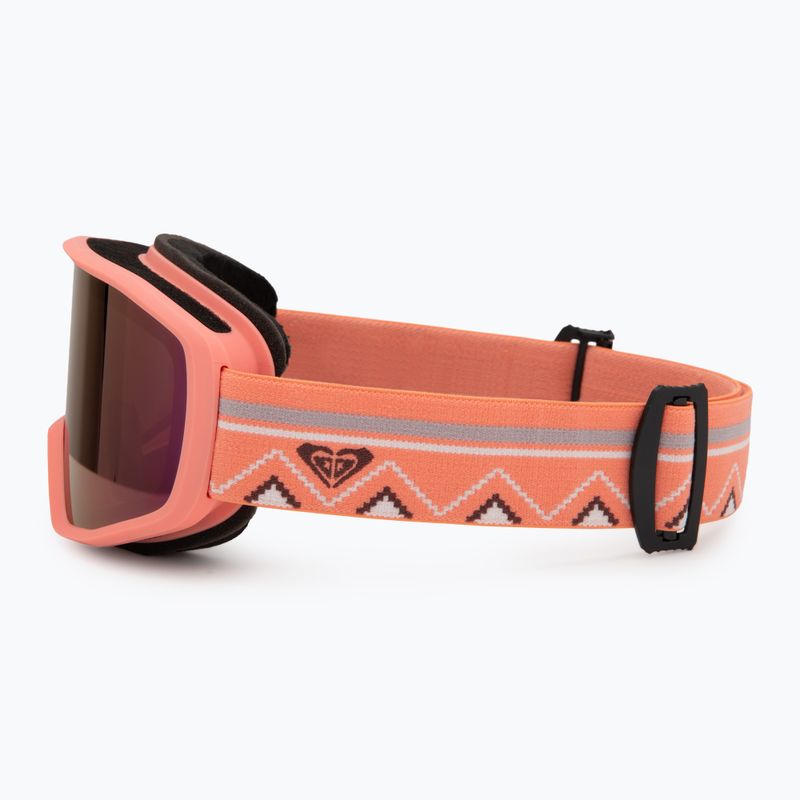 Ochelari de snowboard pentru femei ROXY Izzy coral chic/clux ml l purple 4