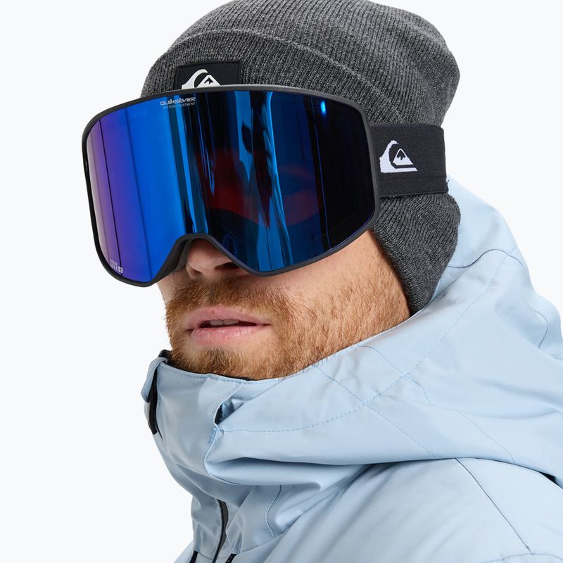 Ochelari de snowboard Quiksilver Storm black/black clux ml blue 6