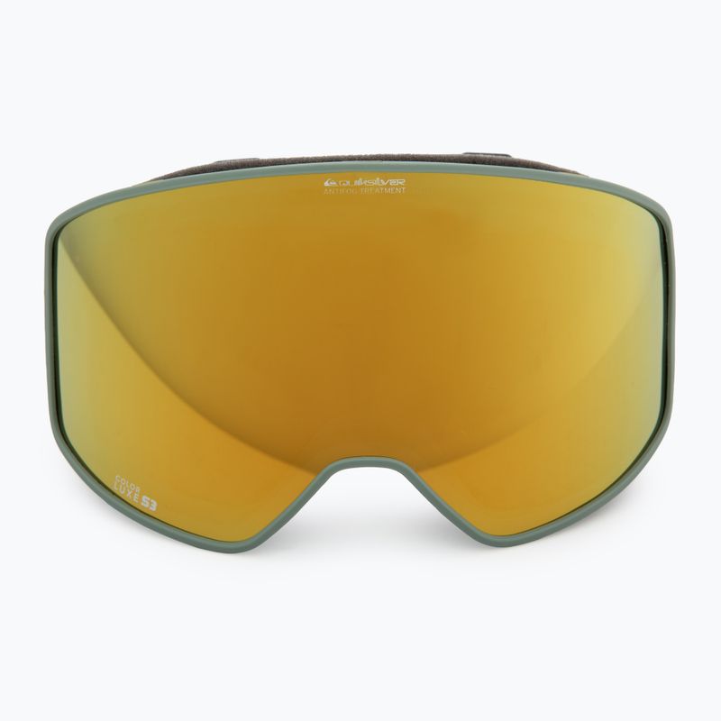 Ochelari de snowboard Quiksilver Storm dark ivy/clux ml gold 2