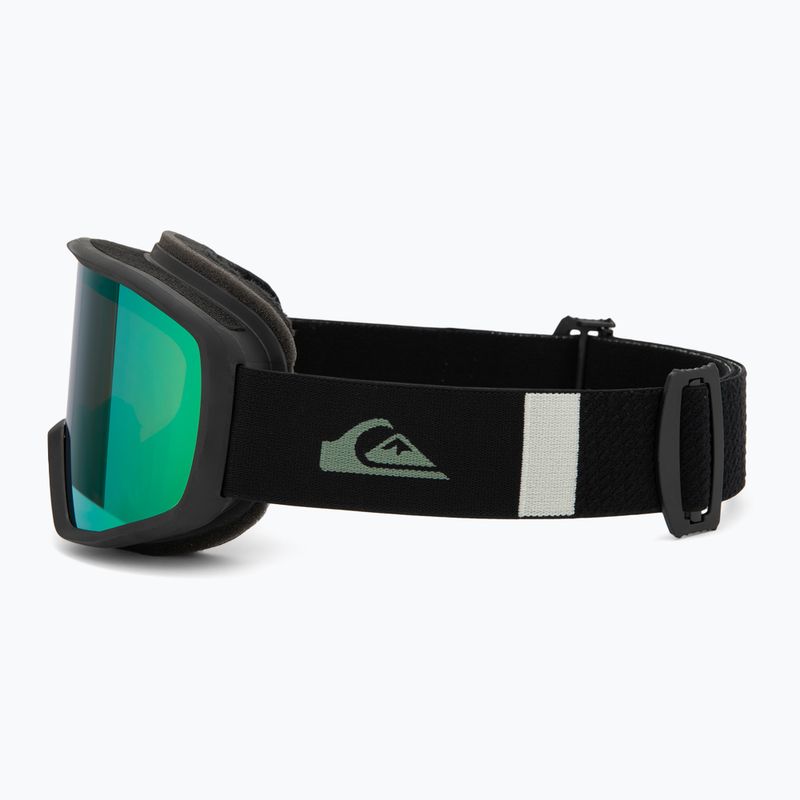 Ochelari de snowboard pentru bărbați Quiksilver Harper black/clux ml green 4