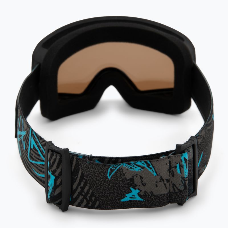 Ochelari de snowboard pentru copii Quiksilver Shredder rave mix/clux ml blue 3