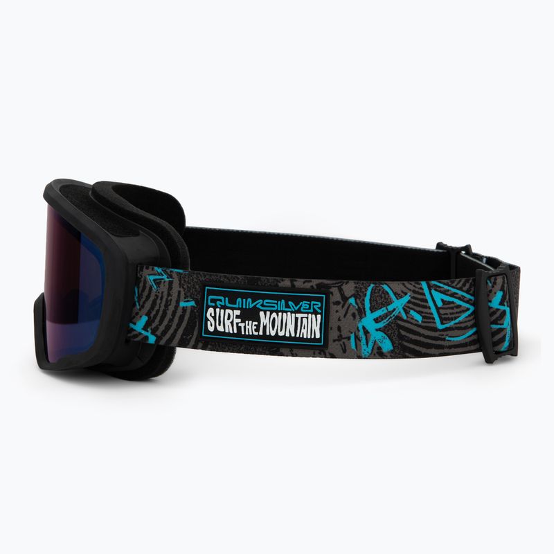 Ochelari de snowboard pentru copii Quiksilver Shredder rave mix/clux ml blue 4