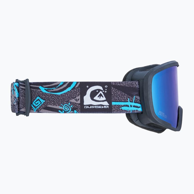 Ochelari de snowboard pentru copii Quiksilver Shredder rave mix/clux ml blue 7