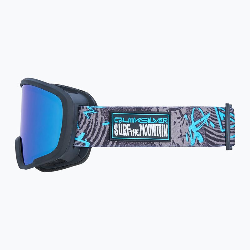 Ochelari de snowboard pentru copii Quiksilver Shredder rave mix/clux ml blue 8