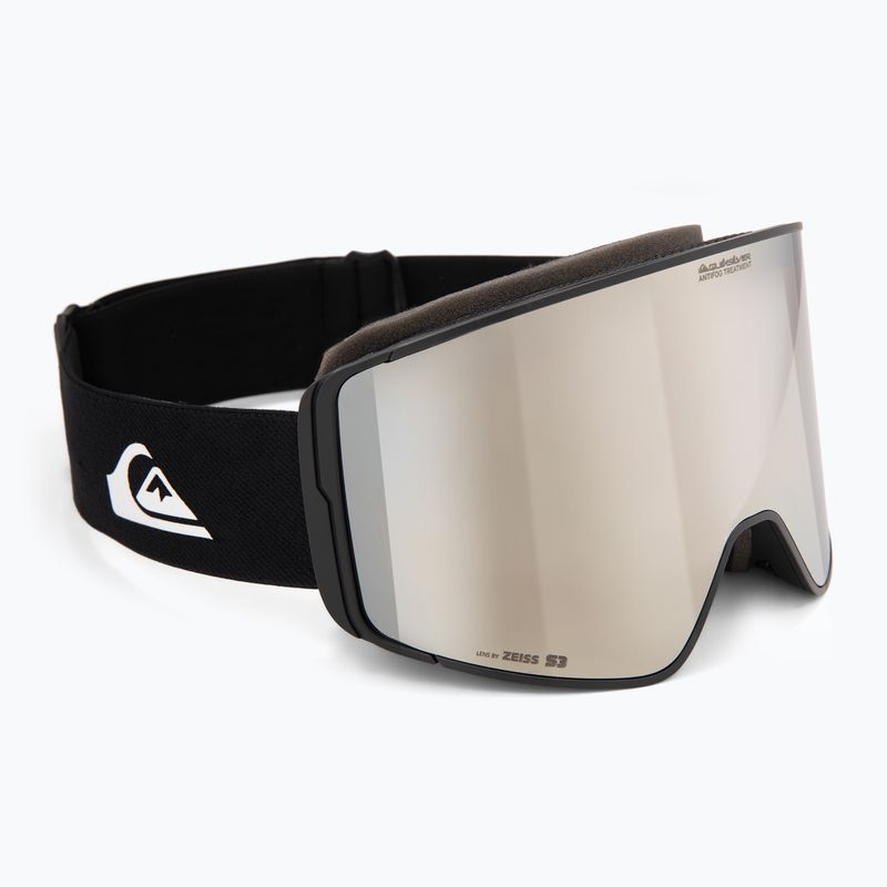Ochelari de snowboard pentru femei Quiksilver Storm MG black/ black clux ml silver 2