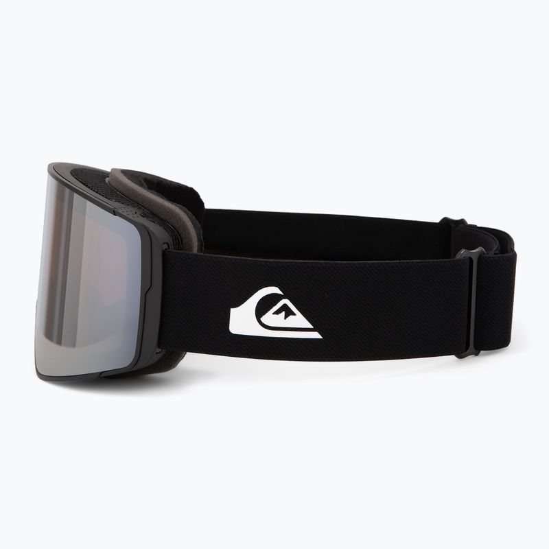 Ochelari de snowboard pentru femei Quiksilver Storm MG black/ black clux ml silver 4
