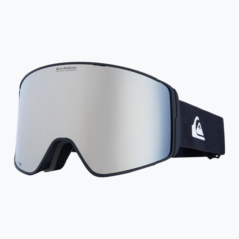 Ochelari de snowboard pentru femei Quiksilver Storm MG black/ black clux ml silver
