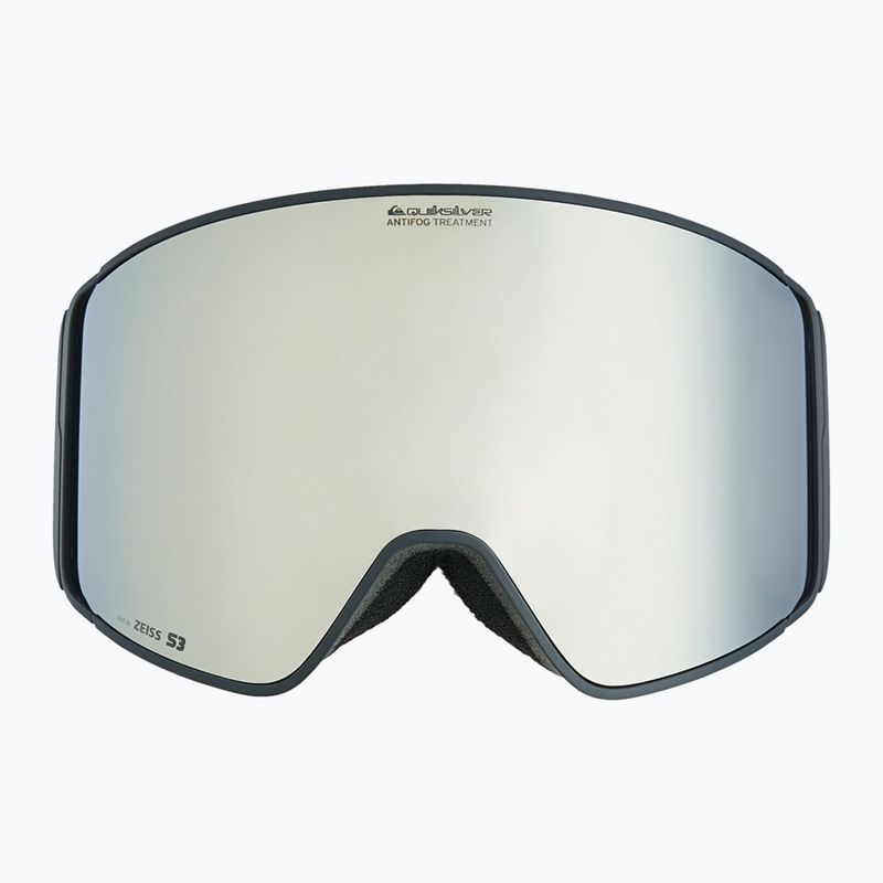 Ochelari de snowboard pentru femei Quiksilver Storm MG black/ black clux ml silver 2