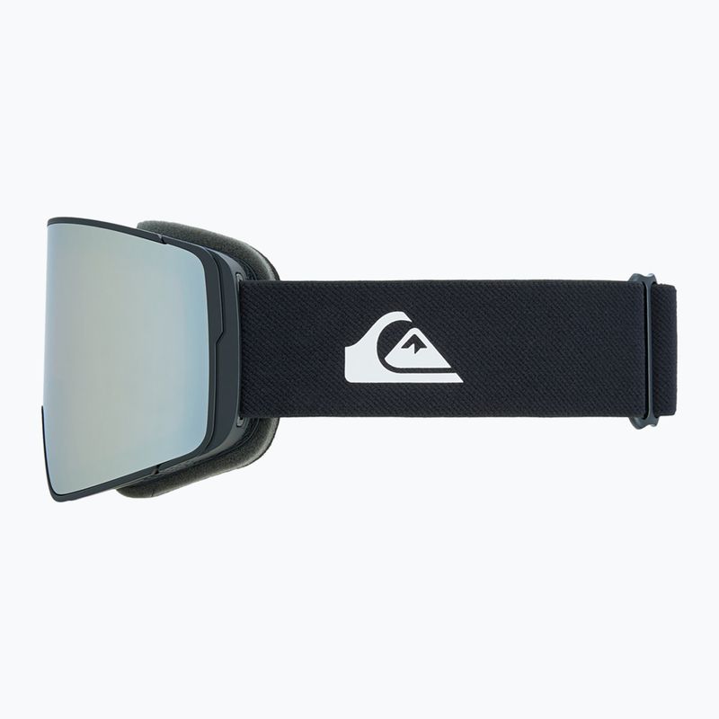 Ochelari de snowboard pentru femei Quiksilver Storm MG black/ black clux ml silver 4