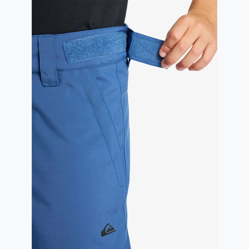 Pantaloni de snowboard pentru copii Quiksilver Estate true navy 8