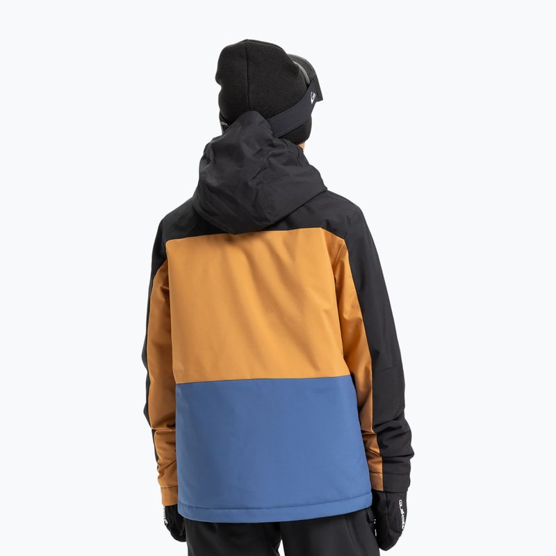 Geacă de snowboard pentru copii Quiksilver Side Hit Block true navy 3