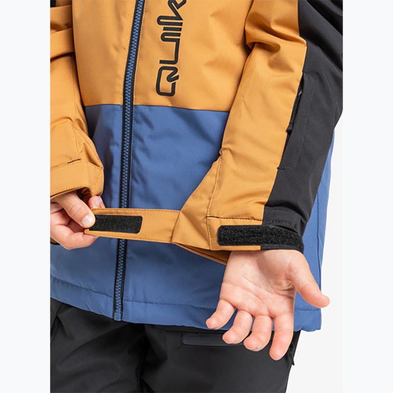 Geacă de snowboard pentru copii Quiksilver Side Hit Block true navy 5