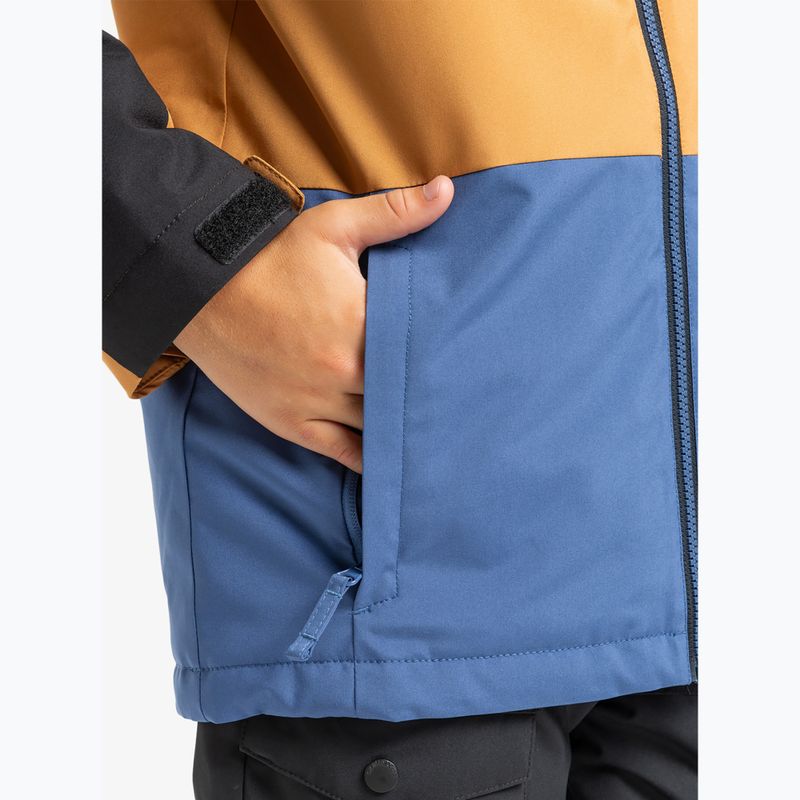 Geacă de snowboard pentru copii Quiksilver Side Hit Block true navy 7