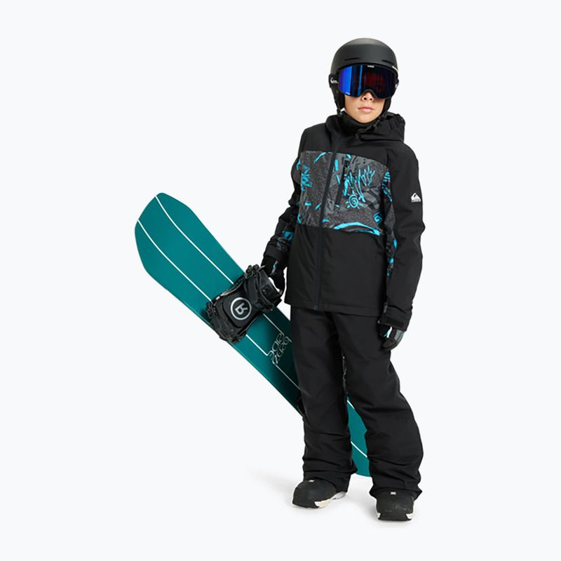 Pantaloni de snowboard pentru copii Quiksilver Estate true black 2