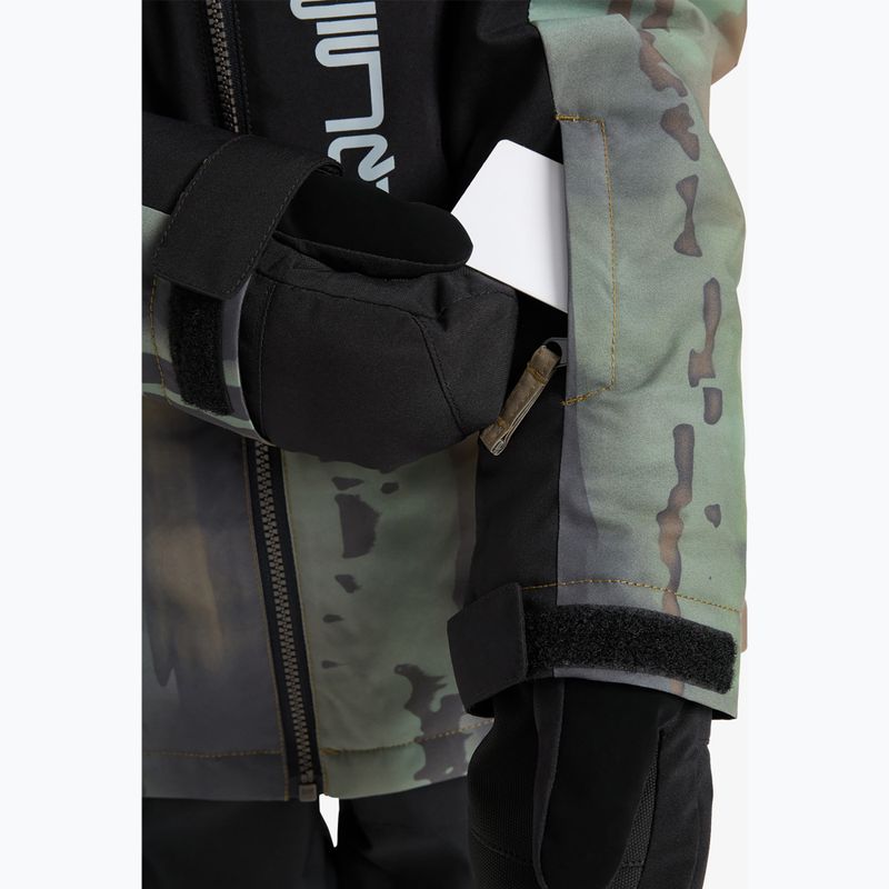 Geacă de snowboard pentru copii Quiksilver Side Hit Block bloomfade dark ivy 6