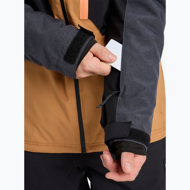 Geacă de snowboard pentru bărbați Quiksilver Dawson true black 5