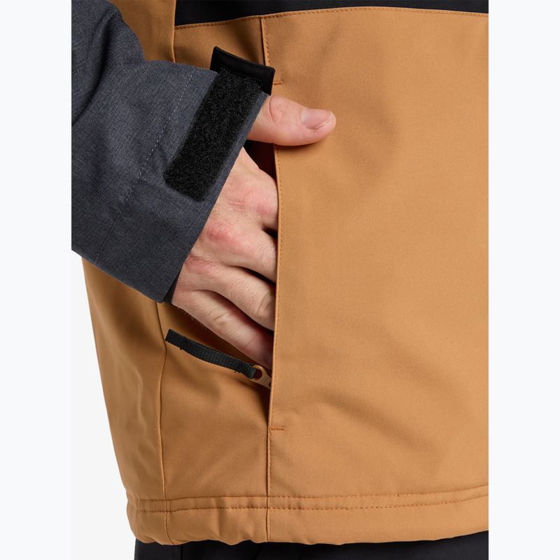 Geacă de snowboard pentru bărbați Quiksilver Dawson true black 8