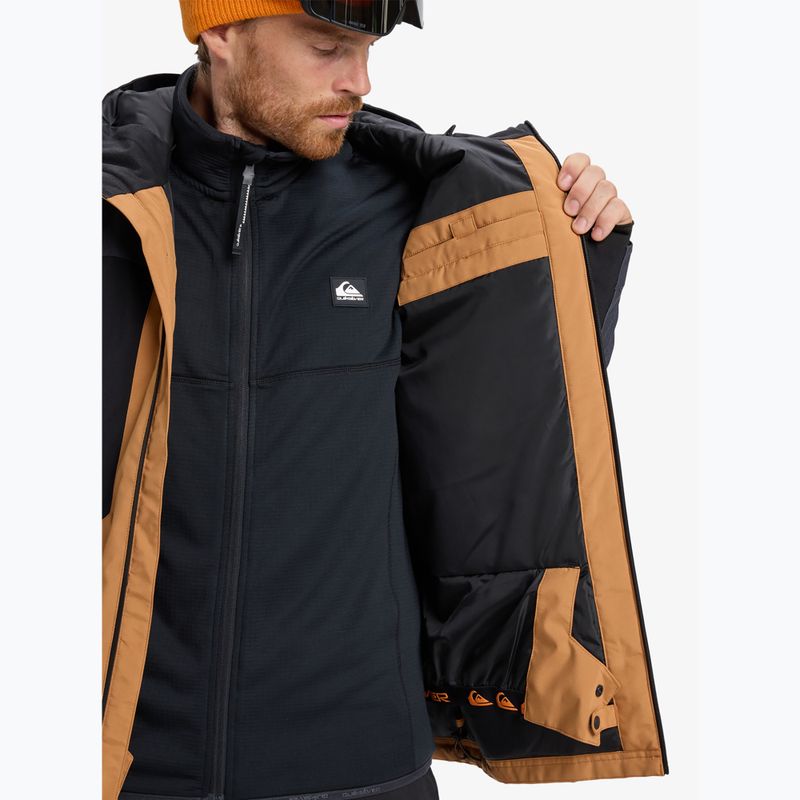 Geacă de snowboard pentru bărbați Quiksilver Dawson true black 12