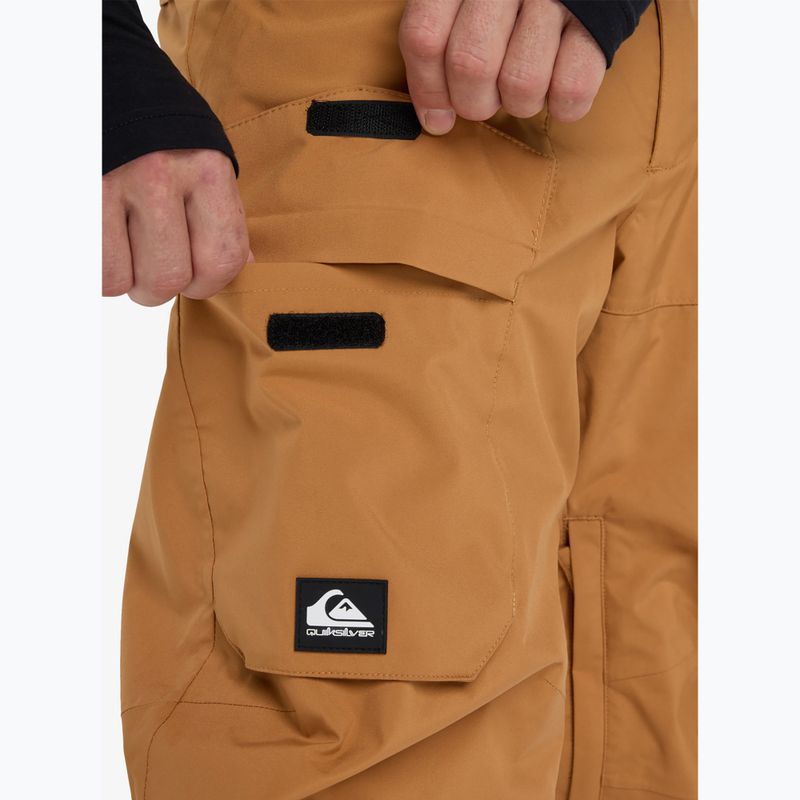 Pantaloni de snowboard pentru bărbați Quiksilver Utility almond 8