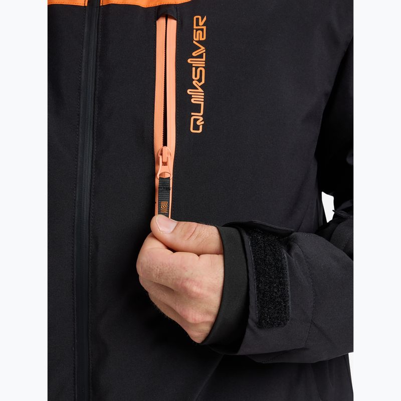 Geacă de snowboard pentru bărbați Quiksilver Titano almond 8