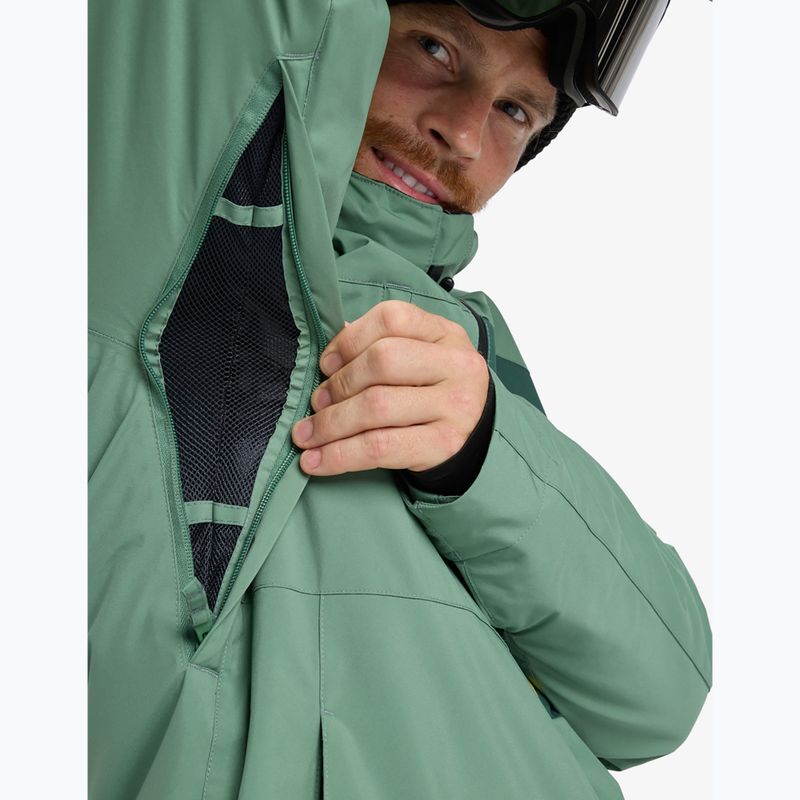 Geacă de snowboard pentru bărbați Quiksilver Sycamore Solid 20K dark ivy 9