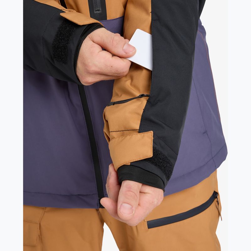 Geacă de snowboard pentru bărbați Quiksilver Sycamore Block 20K dark ivy 5